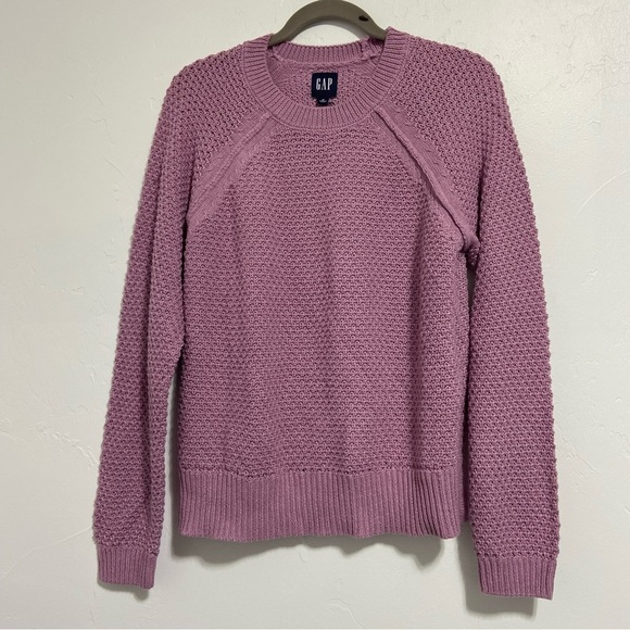 GAP Women's Medium Pullover Crewneck Sweater Lavender Purple - Picture 1 of 5